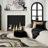 Hand Tufted Viscose Abstract Indoor Rug-87183820