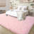 Fluffy Area Rugs For Bedroom Room,Cute Shag Kids Room Rugs Nursery Living Room Indoor Fuzzy Bedside Rug Ultra Soft Furry Carpet For Bedroom Teen Baby Dorm Decor