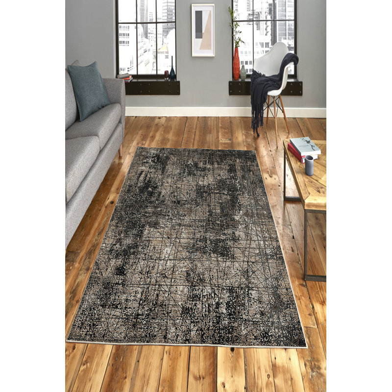 Eco-Friendly Area Rug, 100% Polyester, 31.5 x 47.2 inches | 650 g/m², 0.16 in Pile Height | Antibacterial, Non-Slip PVC Dot Underside | Machine Washable, Perfect for Living Room & Bedroom Decor