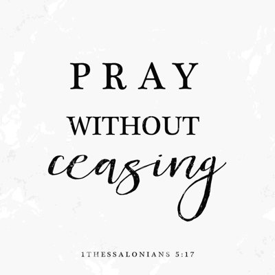 Pray Without Ceasing