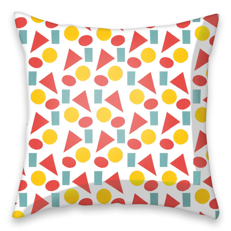Edwa Geometric Square Cushion Cover, 60 x 60cm