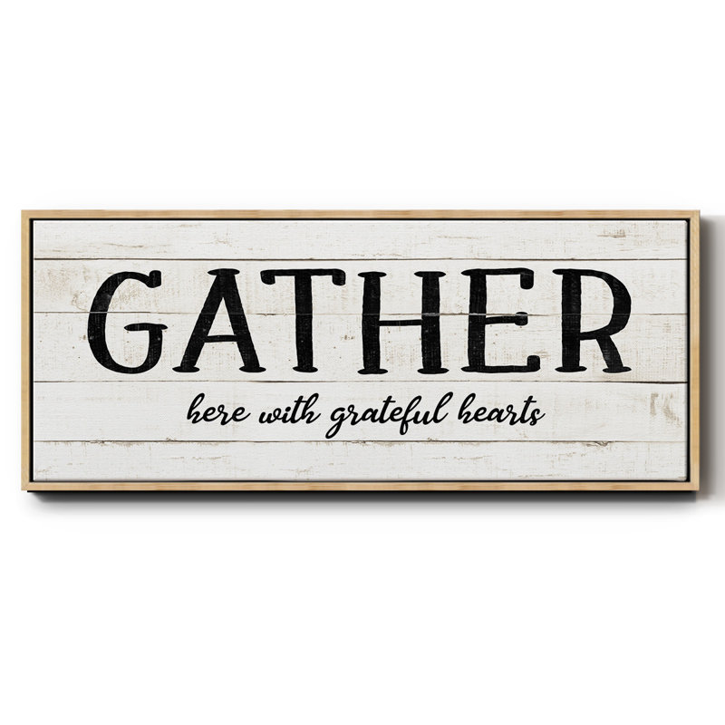 Gather - Toile encadrée, H 24 po x l 60 po