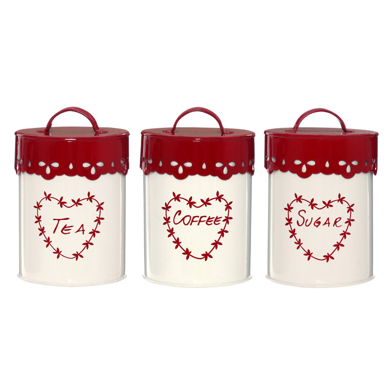 Metal Jar - Set of 3