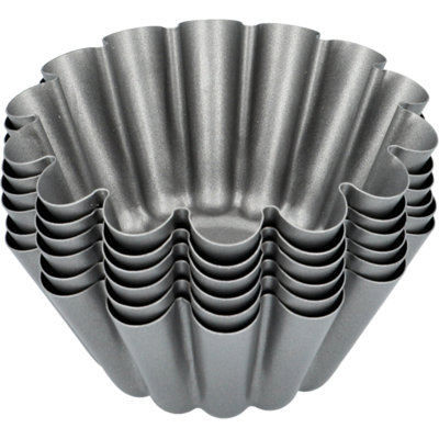 BAKERS BEST Brioche Set 6/ST Round 4X1.5"