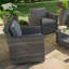 Blaisdell 3 Seat Rattan Sofa Set