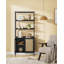 Aliyaan 174.7 cm H x 76.4 cm W Steel Etagere Bookcase-488784635