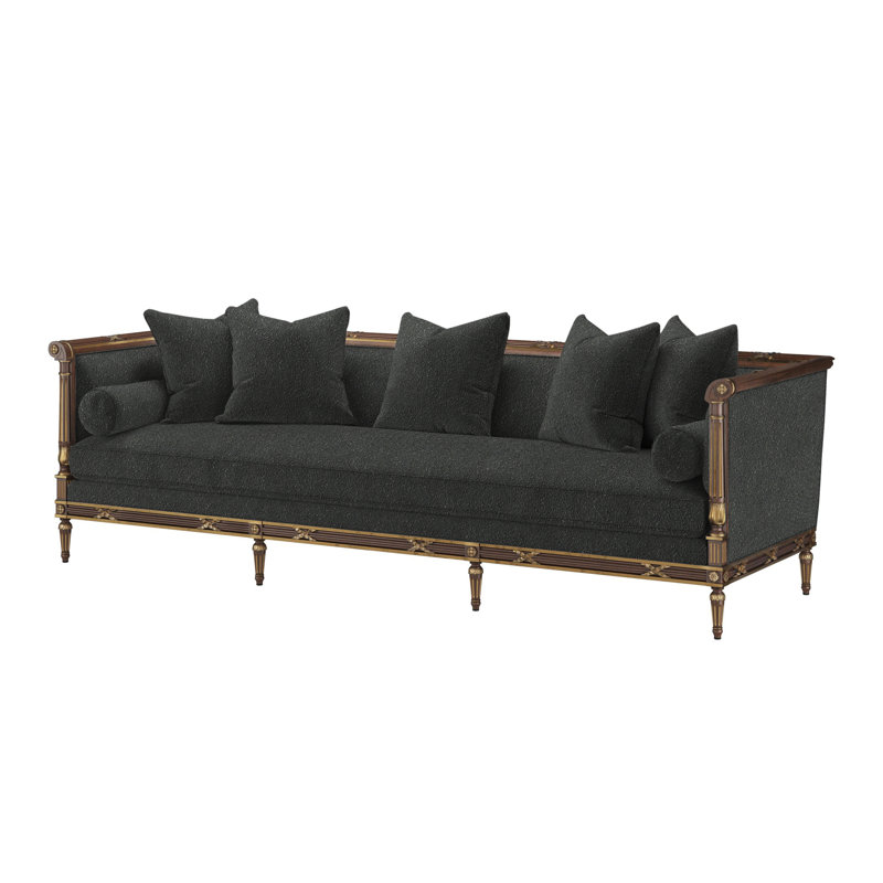 Regent's Visit Sofa, Rise Charcoal (Performance fabric) 1357-95