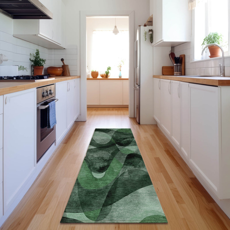 Tapis avec envers antidérapant Nofer, Tapis de couloir 2 pi 3 po x 7 pi 6 po