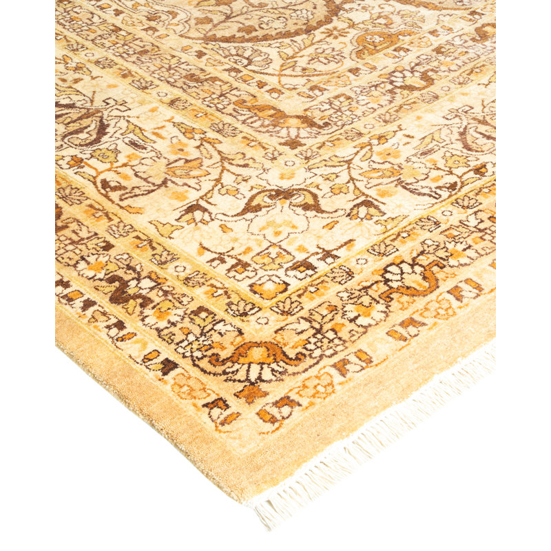 Classic One-of-a-Kind 9' 2" X 12' 1" Hand Knotted Area Rug
