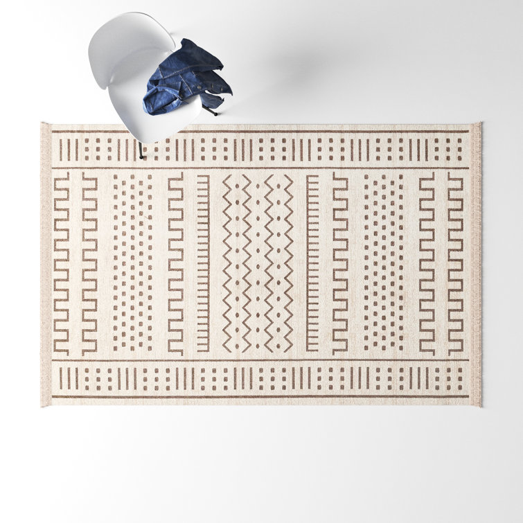 Beige Indoor/Outdoor Rug