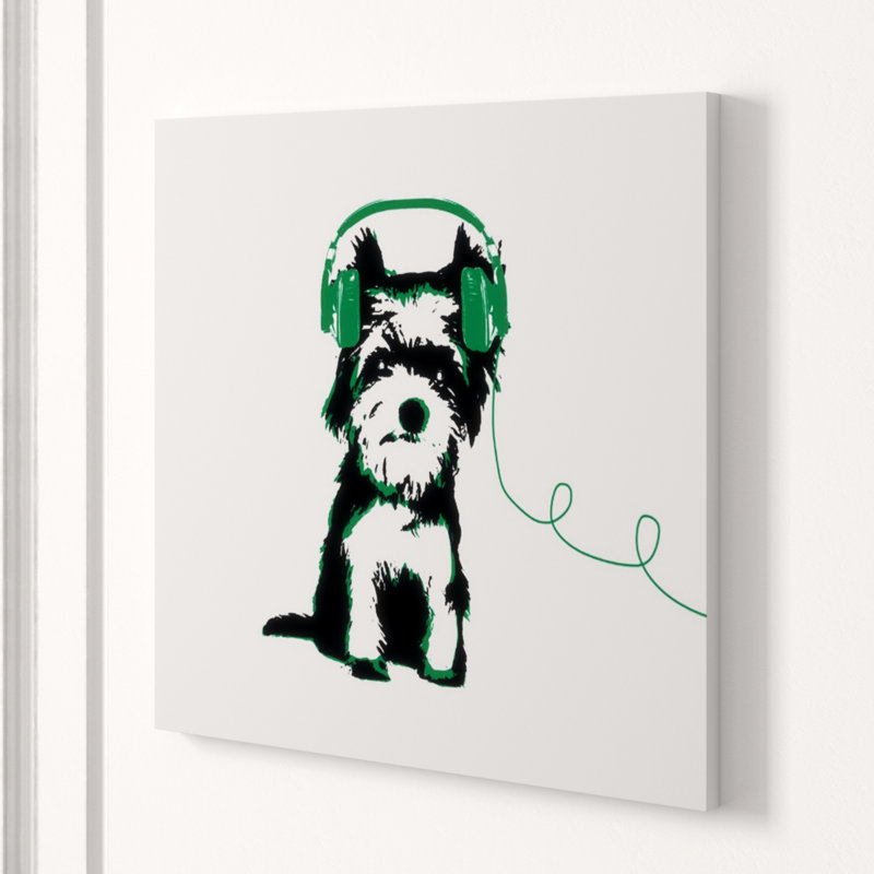 Music Lover III Print by Sofia Fox, Outdoor, 24" H x 24" W x 1.5" D