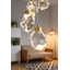 Mini-lustre en cristal à intensité variable avec télécommande, DEL intégrée 5 W pour îlot de cuisine, chambre à coucher, entrée et salle à manger-23211008-23211011