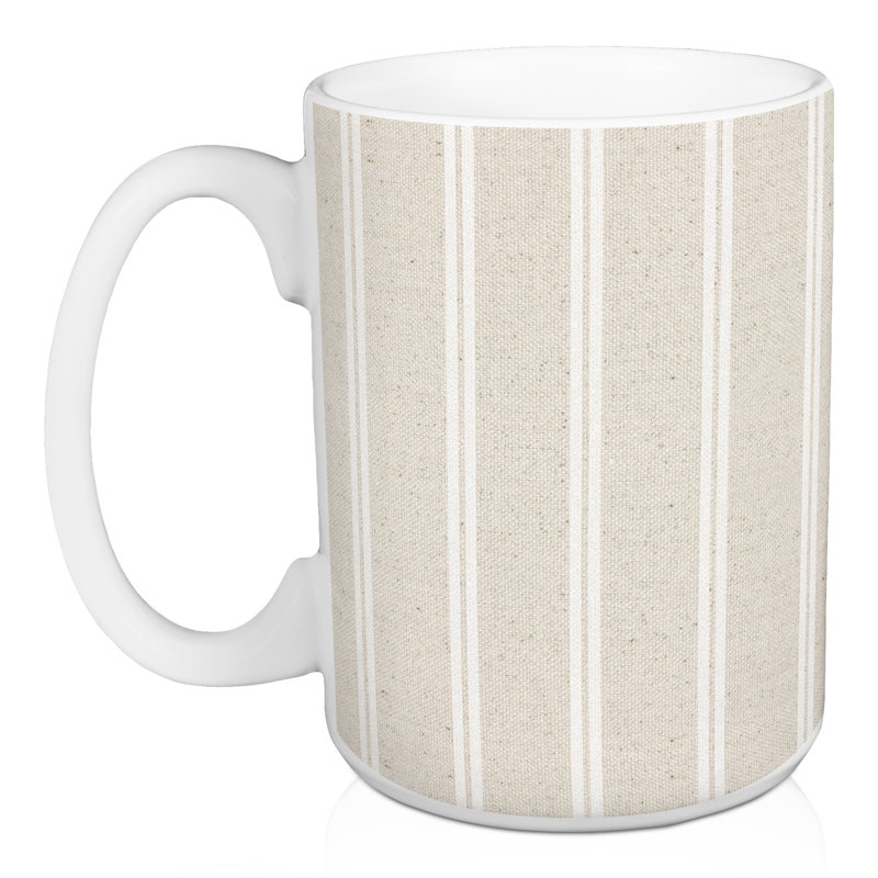 Tasse à rayures Ticking