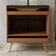 Meuble-lavabo autoportant Mid-Century avec plateau en faux marbre et lavabo en céramique-28531920