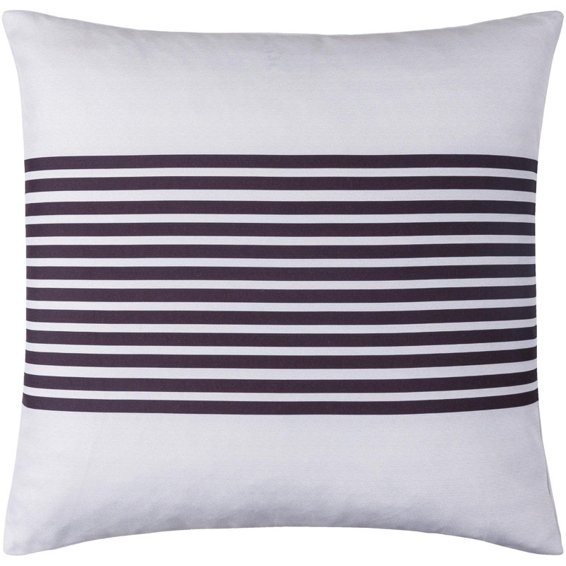 Classic Stripe Accent Throw Pillow Cover, 20"H x 20"W, Pillow Cover Only - No Insert
