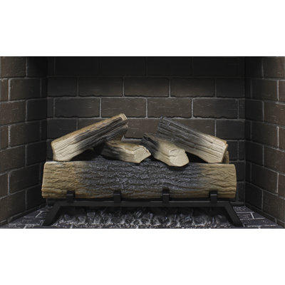 33 Inch Infrared Electric Fireplace Insert With Touch Panel, Smokeless Firebox, Fixed Trim Kit, And Realistic Crackling Sound