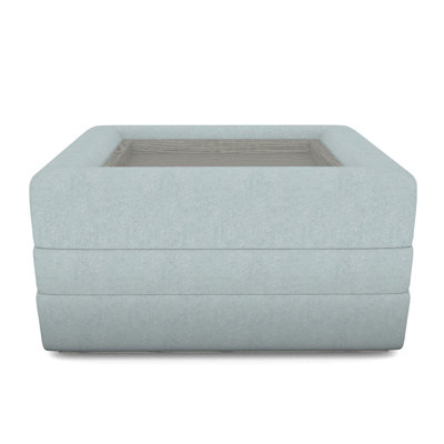 Repose-pieds Boyden avec plateau en bois