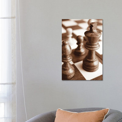 Chess 1 Piece Wrapped Canvas Wall Art