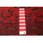 Mabrok One-of-a-Kind 4'11" X 6'5" New Age Wool Area Rug in Red