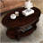 Living Room Coffee Table Set, Coffee Table & Two End Side Table 3-Piece Set for Office-1203219690