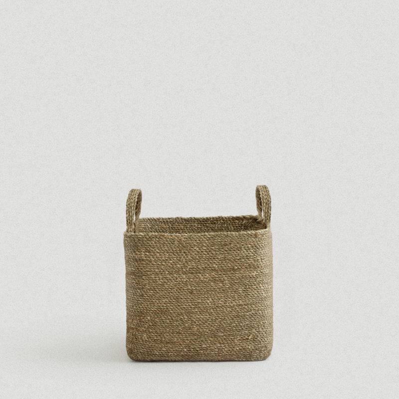 Souk Square Seagrass Basket - Small, 30 pt