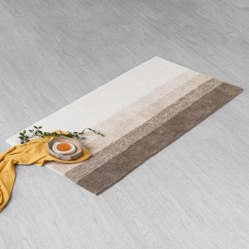 Tapis de bain Raul, Marron, l 24 po x L 60 po