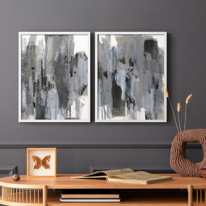 LoftPastel III - reproduction encadrée de qualité supérieure - prête à être accrochée - aucun clou requis - aucun clou requis