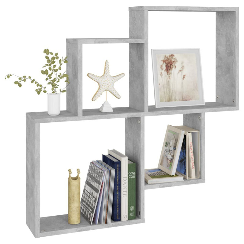 Gleora 4 Piece Square, Grey