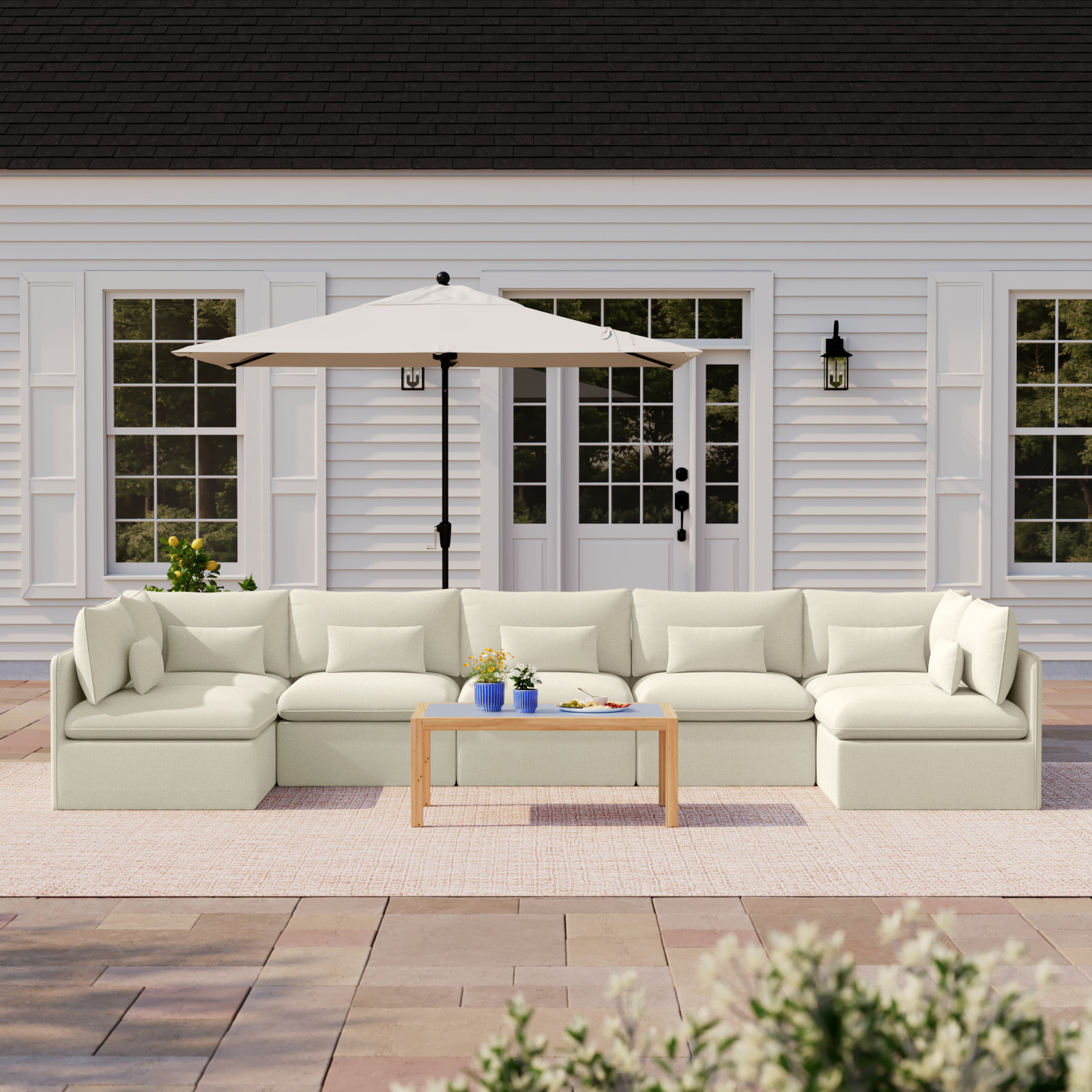 Valliere 7pc Multi-Chair Seating Group