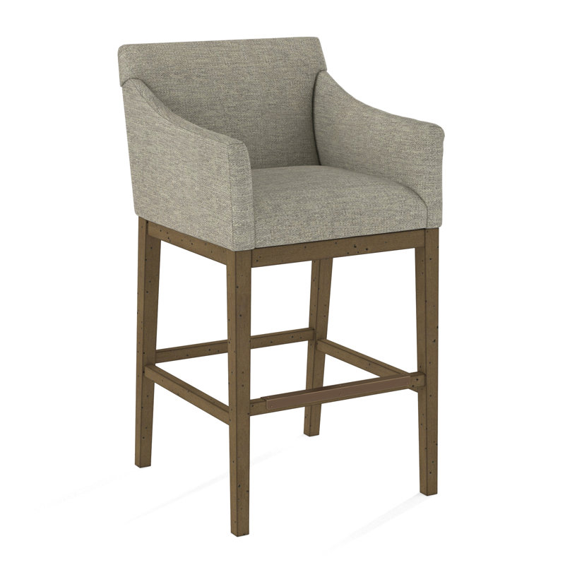 Upholstered Stool, 61585-76, Black