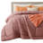 Bedsure Twin-XL Box-Stitch Down Alternative Duvet Insert – Dusty Pink , All-Season Comforter-120704670-101518295
