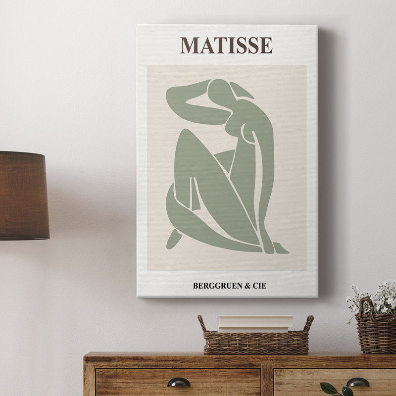 Matisse LIX, reproduction encadrée - galerie Cavas sur mesure, H 12 po x l 8 po