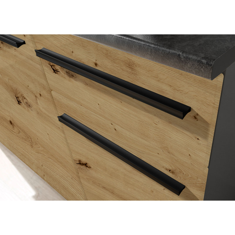 Küchenschrank-Set Niayla, Brown