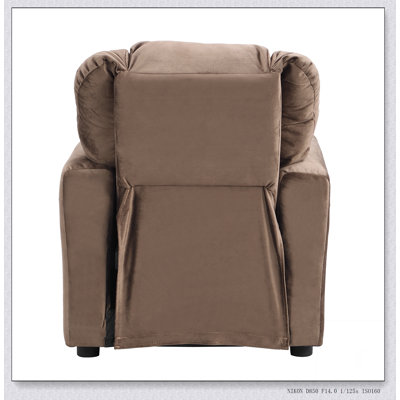 Fauteuil inclinable pour enfants avec un porte-gobelet, repose-pieds et dossier pour enfants