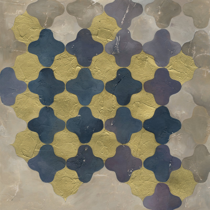 Venetian Tile II by Chariklia Zarris - Wrapped Canvas Art Prints, 30cm H x 30cm W x 3.8cm D