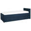 Shannen Upholstered Twill Bed-1047114454