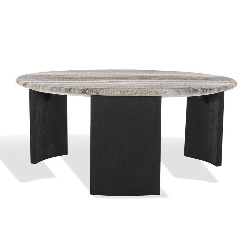 Table basse Lussan, Noir