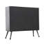 Analogue Iron Mechanical Tabletop Clock Black