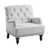 White/Gray Polyester Blend