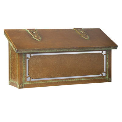 Monarch Metal Wall Mounted Mailbox