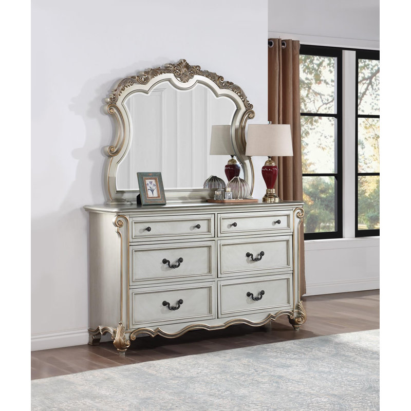 Antique Platinum Dresser