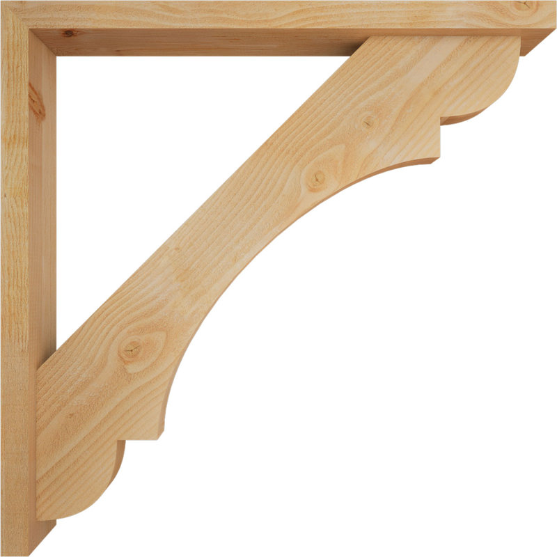 Support de bloc olympique avec entretoise décalée, 40 x 40, Sapin Douglas de l 4 po (scié brut)