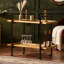 Chariot-bar avec roulettes et tablettes-144714655