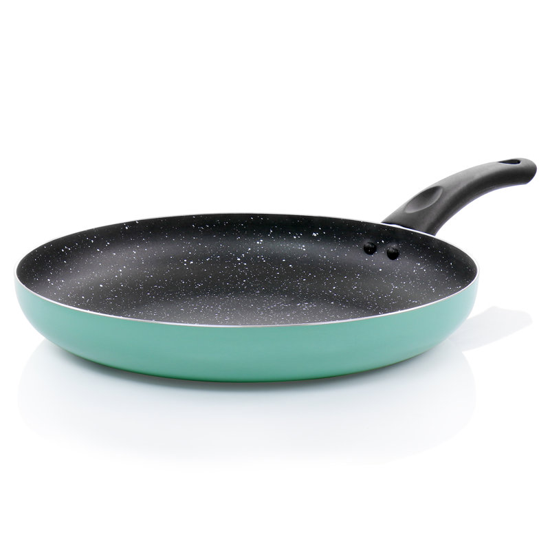 Poêle à frire antiadhésive en aluminium Oster Luneta, 11.5", Sarcelle
