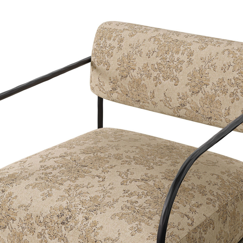 Fenn Chair-Champagne Mongolian Fur