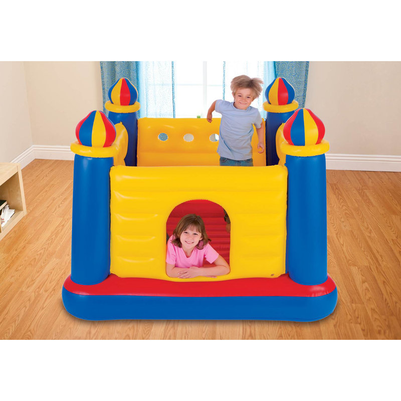 Intex Inflatable Jump O Lene Bounce House & Colorful Jump O Lene Castle Bounce