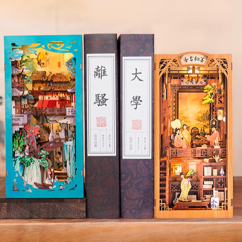 Book Nook Wizardi Miniature