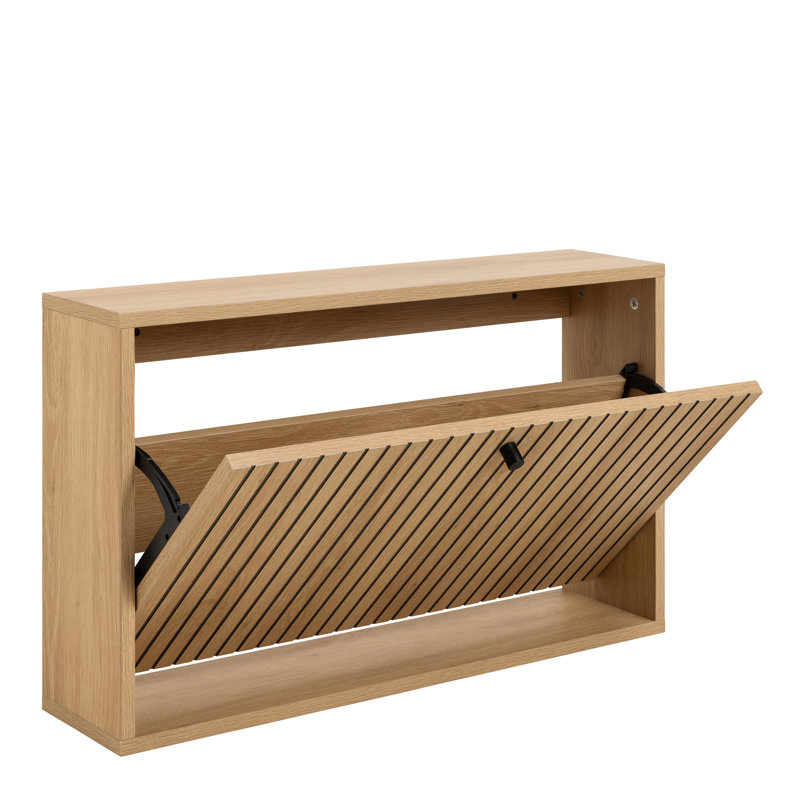 Roscigno 3 Pair Flip Down Shoe Storage