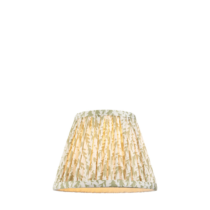 Leaf Lamp Shade, 14.5cm H x 11.8cm W x 20cm D, Green