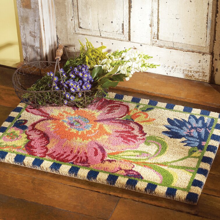 MacKenzie-Childs  Courtly Check Double Door Entrance Mat